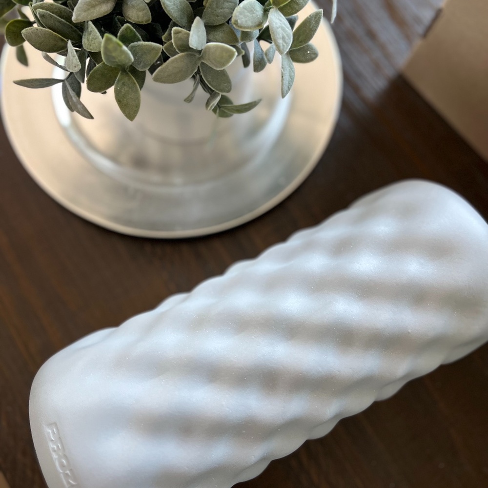 NEW IN BOX RVF FOAM ROLLER IN GRAY LIGHTWEIGHT AND COMPACT MOBILITY RECOVERY